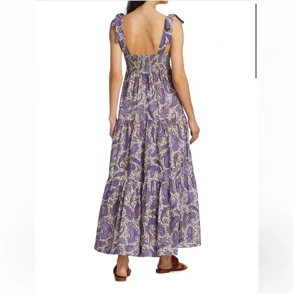 Zimmermann Devi Tie Shoulder Dress - Picture 5 of 13